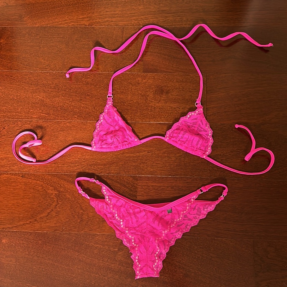 Wicked Weasel Tiger Lace Cheeky Bikini